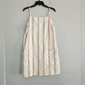BillABong Striped Mini Dress L NWT